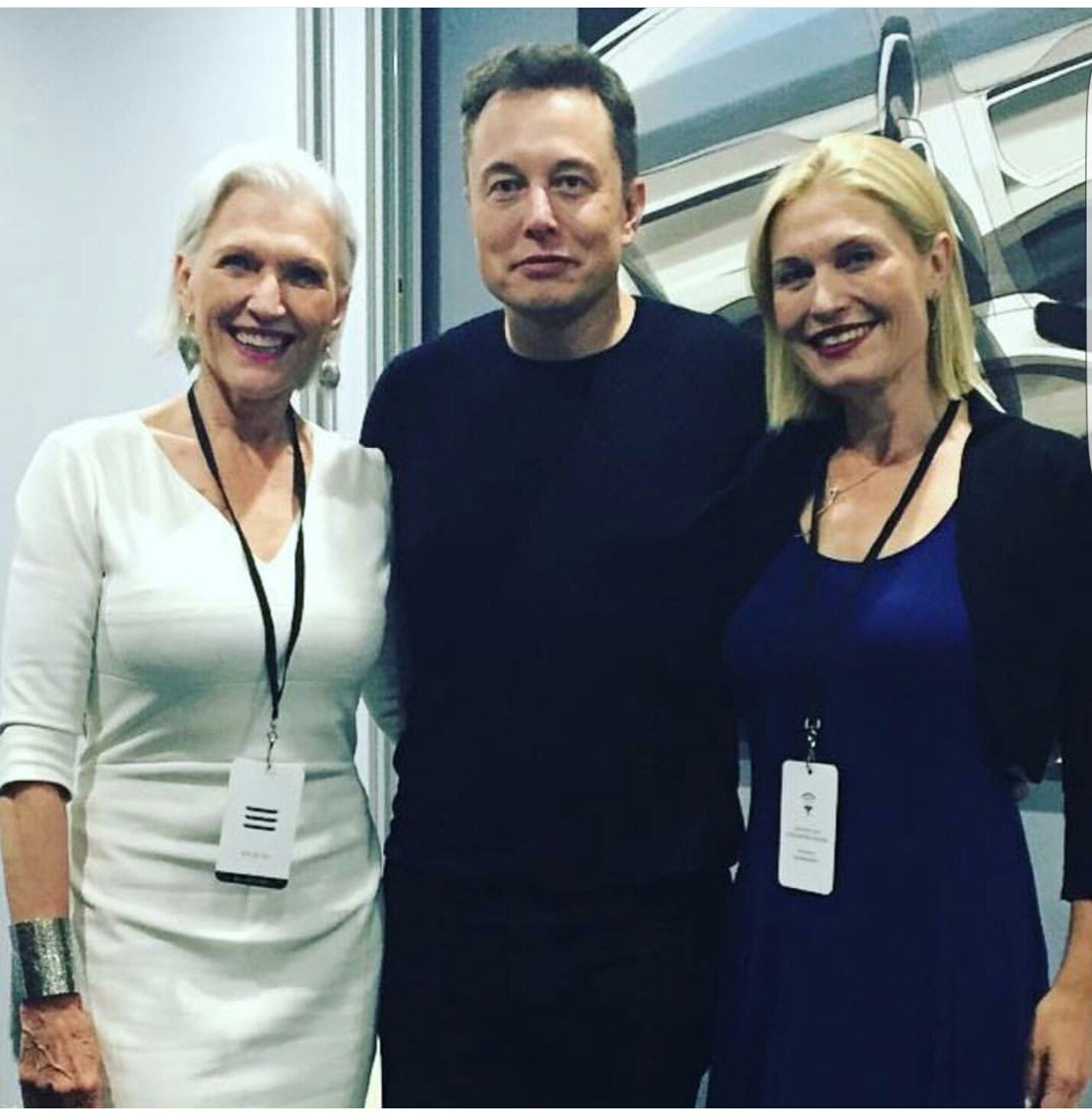 Elon Musk fans. — Elon with his mother Maye Musk and his sister&hellip;