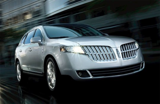 lincoln mkt suv prata dianteira grade