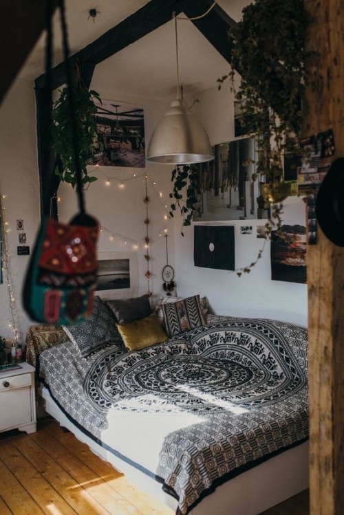 hipster bedroom on Tumblr