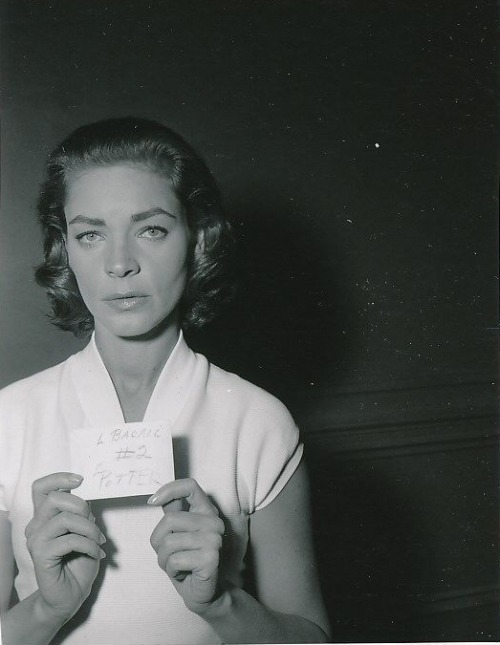 Lauren Bacall Hair/Dress Test Photo - 1950s