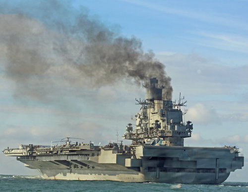 redarmyscreaming:Admiral Kuznetsov The Smoking Gallery