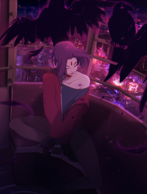 sootysheepart:Raven for Patreon! [Patreon] [Twitter] [Various...