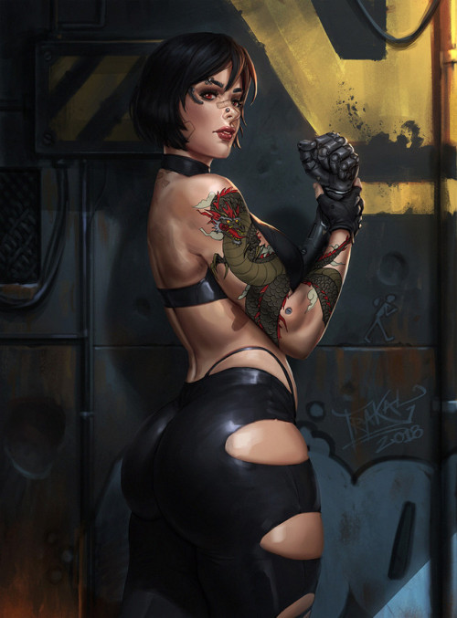 manfrommars2049:Dragon Tattoo by Salvador Trakal via...