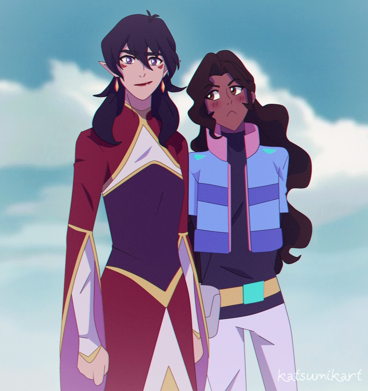 Fem!Kallura role swap au 👀 