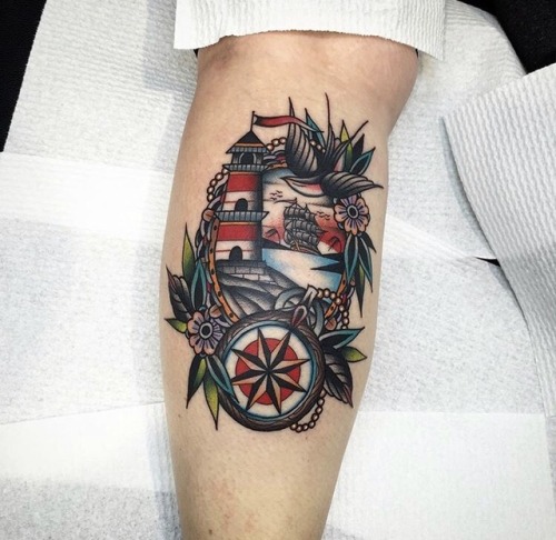compass tattoo | Tumblr