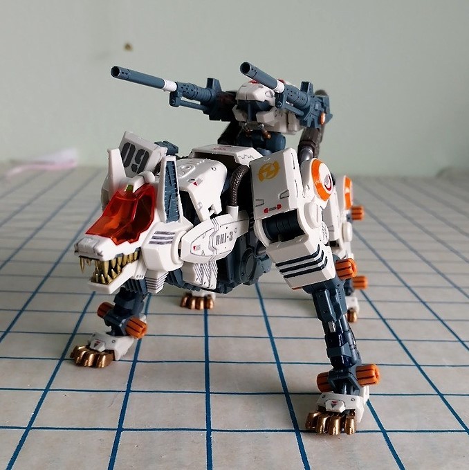 zoids wolf commander