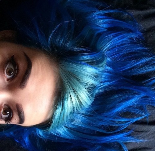 light blue hair on Tumblr