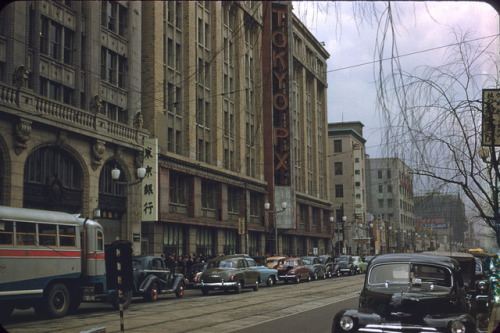 s-h-o-w-a:Tokyo street scenes, 1954