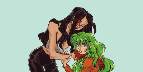 martianmanhuntter:Lottie and Caroline in Snotgirl vol. 2-You...