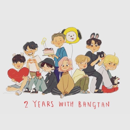 bottlemonsters:it’s my bts anniversary!