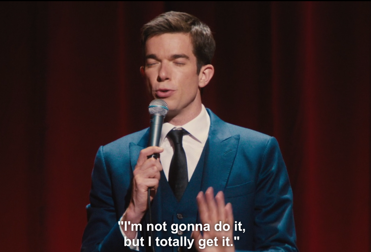 John Mulaney: The Comeback Kid (2015) I never knew... - Rest In Purgatorio