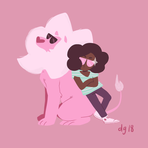 desarea-doodles:Day 6, Two Best FriendsLion & ConnieI...