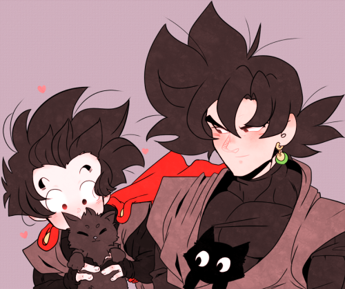 Gohan Is My Wife Anon Asked Cute Smiling Papa Black And Gohan