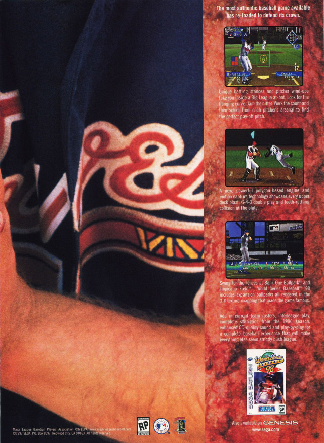 Video Game Print Ads — "World Series Baseball '98" EGM ...