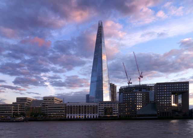 The Shard, also referred to as the Shard of Glass ...