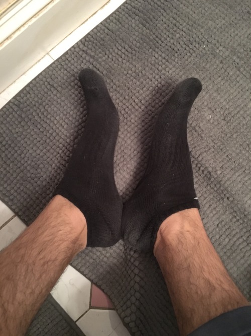 collegesocks22:My Nike gym socks and adidas sneakers