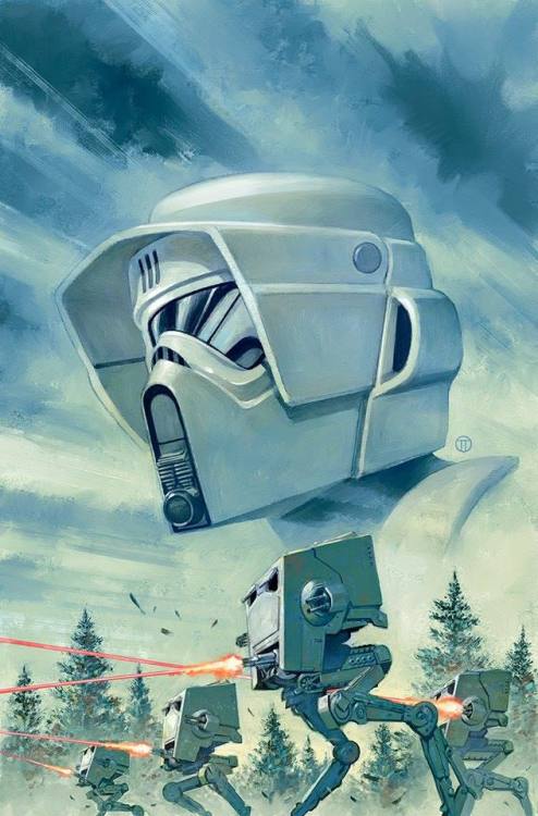 bear1na:Star Wars: Shattered Empire #1-#4 variant cover, Obi...