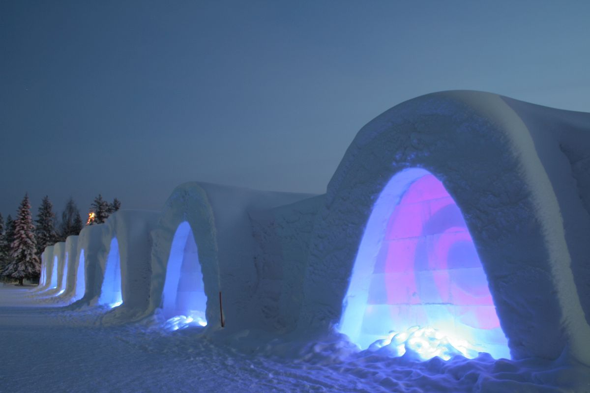 Snow Village - Lapland, Finland Spread over 20,...