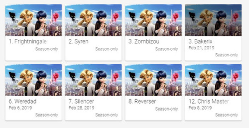 Miraculous Ladybug Episodes Tumblr