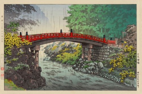 radstudies:Tsuchiya Koitsu (Japanese, 1870-1949) - Sacred Bridge...