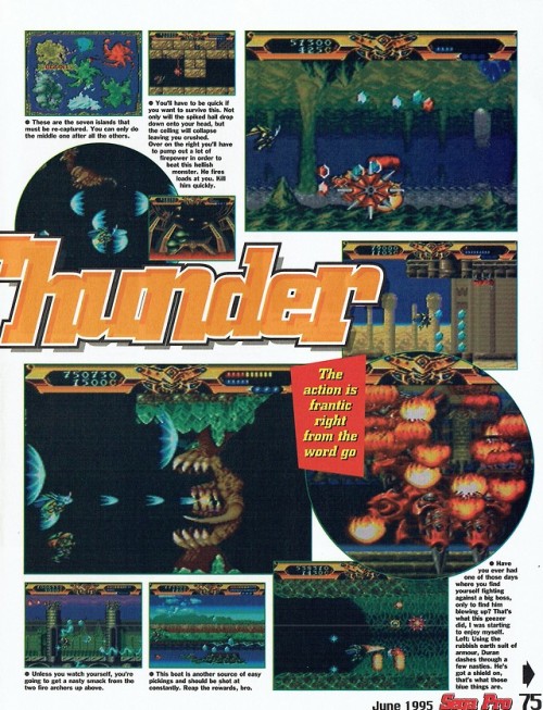 oldgamemags:Sega Pro #46, June 95 - Review of ‘Lords Of...