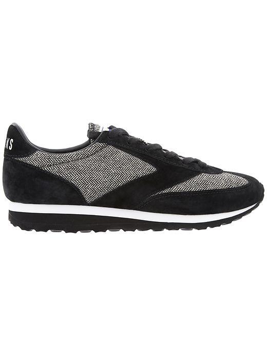 Jaclyn Day — LOVE these black and white tweed sneakers by...