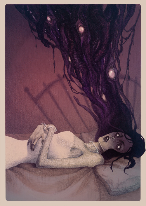 supersonicart:Lenka Simeckova, Dark Illustrations.Dark and...