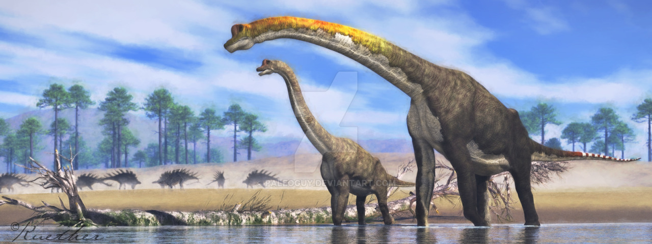 A Dinosaur A Day · Giraffatitan Brancai