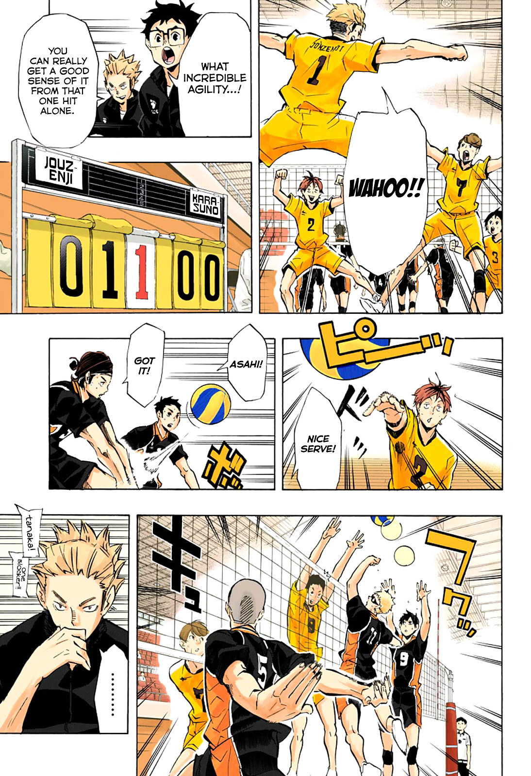 Haikyuu!! Stuff, Haikyuu!! Chapter 109 Full Color! Part Two:...