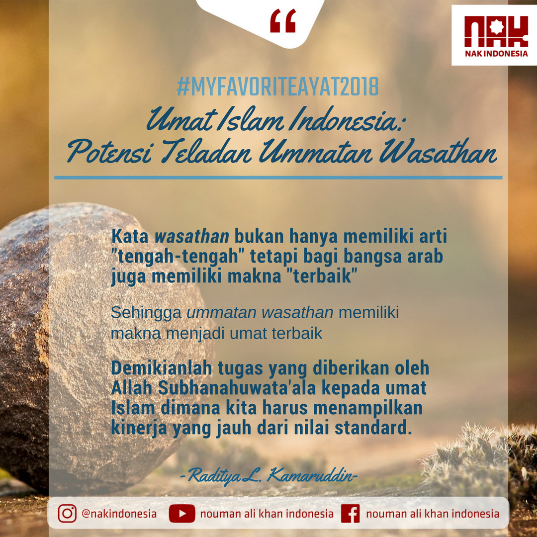 Nouman Ali Khan Indonesia MFA 2018 Umat Islam Indonesia Potensi