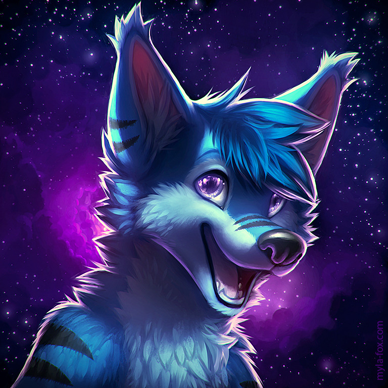 Myla Does Art — Icon Commission for Jett the Wolf View on FA ...