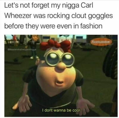 Guy With Clout Goggles Meme