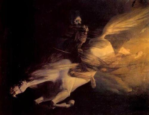 blackpaint20:Edouard Ravel de MalvalDeath on a Pale Horse,...