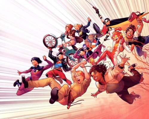 dcmultiverse:New Young Justice, Dial H for Hero, Wonder Twins,...