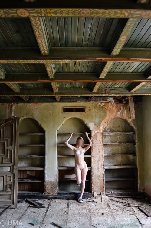 undress-me-anywhere:The beautiful abandoned Baker Hotel,...