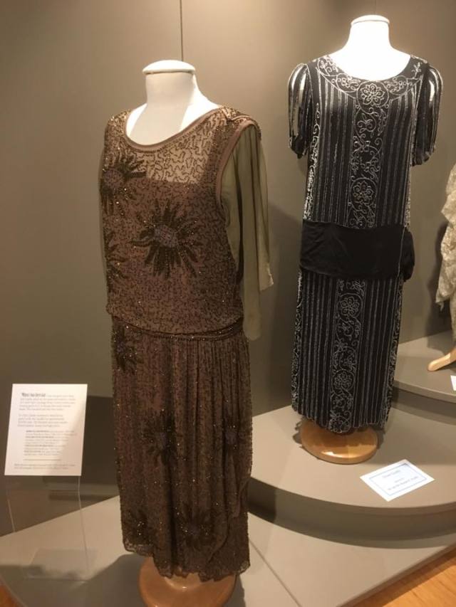 1920's in Pictures | 1922-24 c. Beaded evening/dinner dresses. From the...
