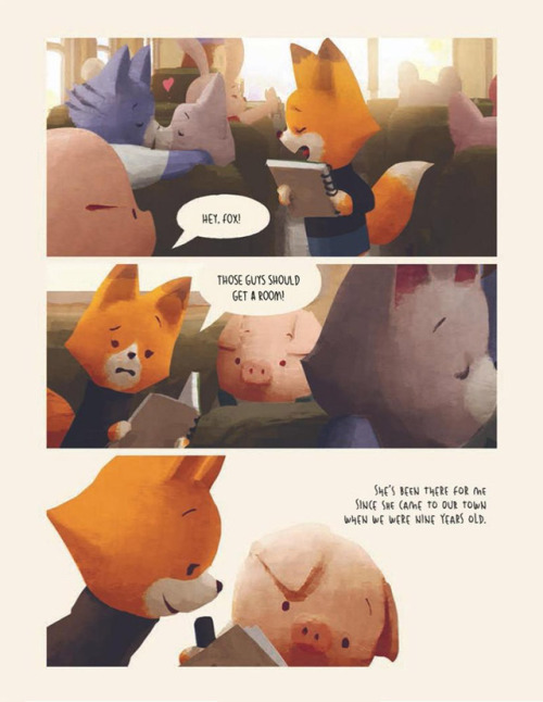 ca-tsuka:Preview of “The Dam Keeper” comic-book.By Robert Kondo...