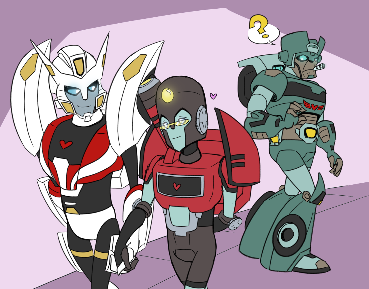 Liz's Tumblr — MORE TFA Drifceptor (with Kup this time) That old...