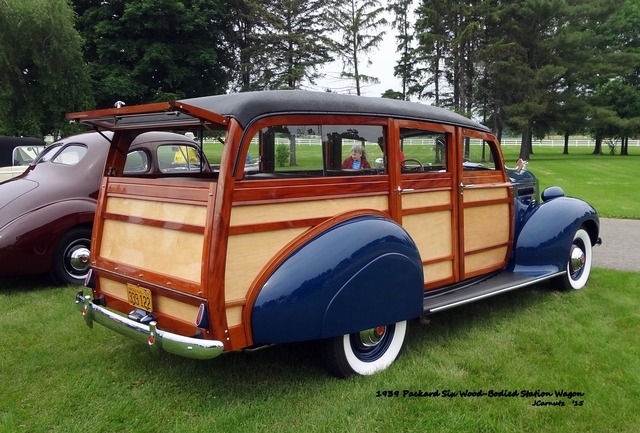 Car Photos, 1939 Packard Six Wood-Bodied Station Wagon Classic...