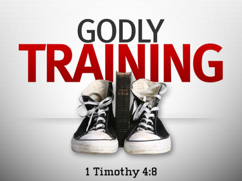 exercise profitable promise training Holy Bible