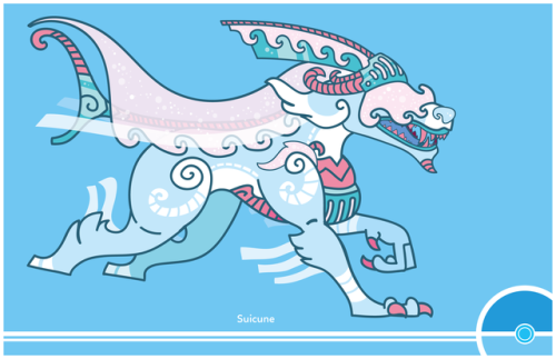 cosmopoliturtle:Pokemon Redesign #245 - Suicune