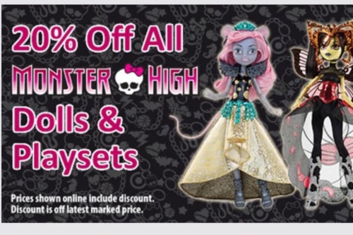 monster high dolls smyths