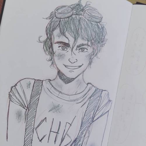 Leo Valdez #sketch #percyjackson #pjo #leovaldez - Hellredsky