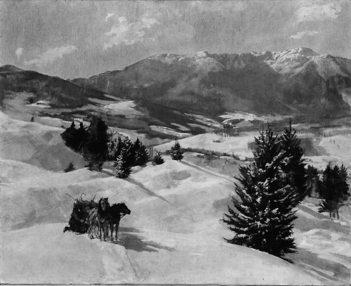 met-american-painting:Mount Mansfield in Winter by Edward...