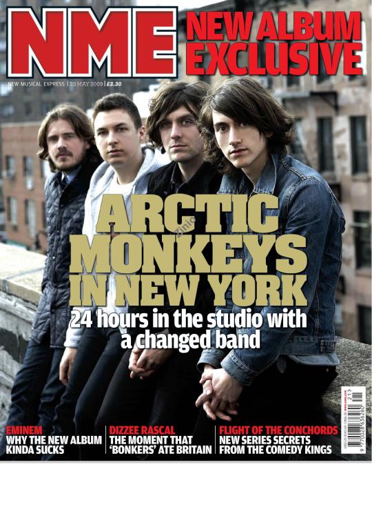 NME 23.05.2009 Check my blog for more recent AM cover articles from NME :)