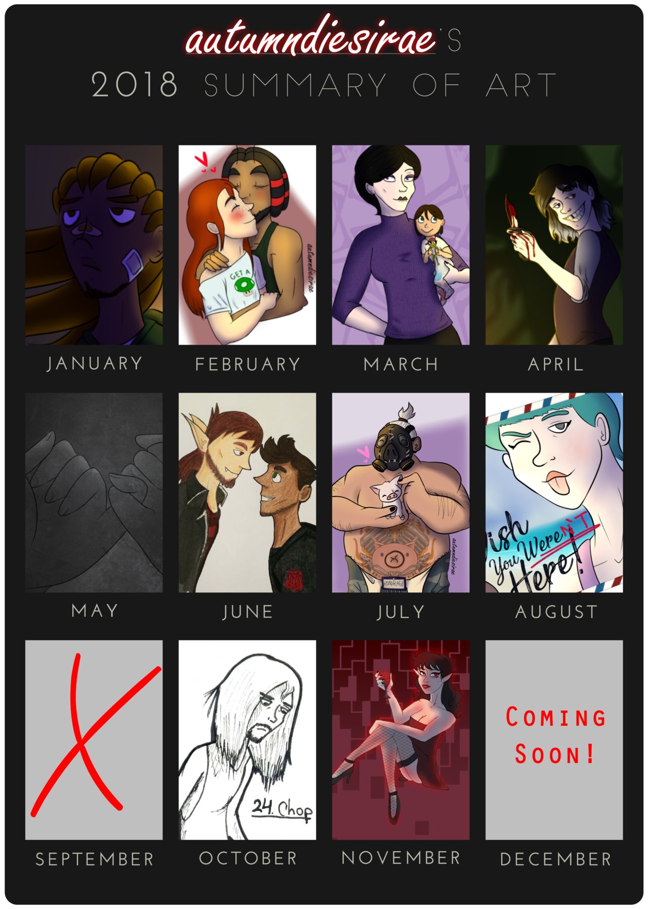 Art summary for the year!(Original)