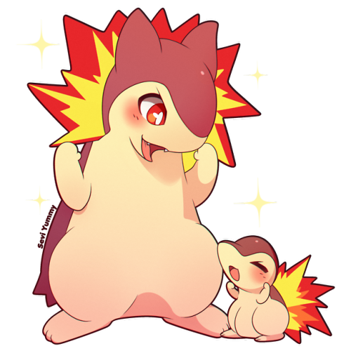 seviyummy:Shiny Johto Starters• • • • • • • • • • 