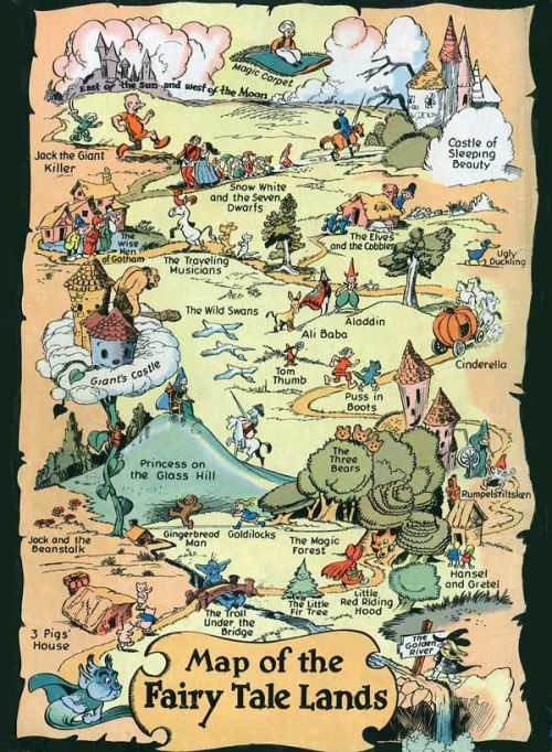 fairy tale world map