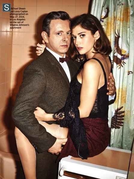 Masters Of Sex Michael Sheen And Lizzy Caplan