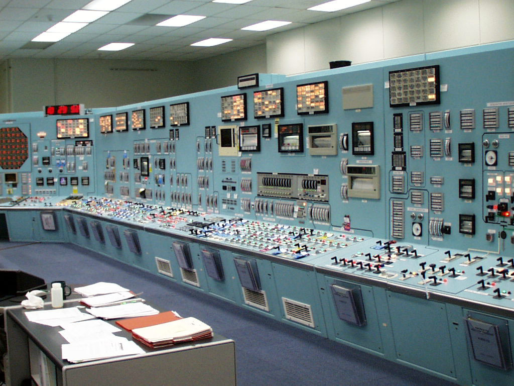 Space Intruder Detector — nuclear reactor control room